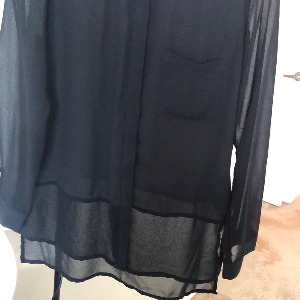 Forever 21 Chiffon Shirt View 2